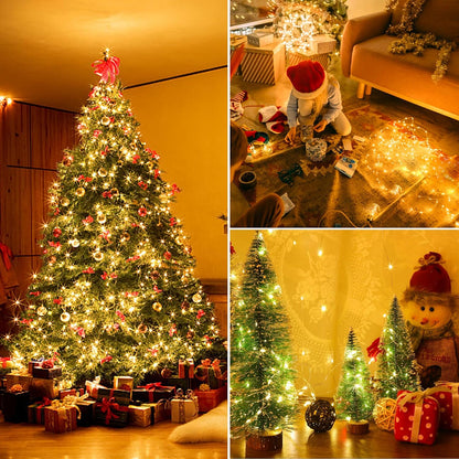 Mlambert_Fairy_Lights_Battery_Operated_with_Remote_and_Timer,_Waterproof_Dimmable_8_Modes_100_LEDs_Twinkle_Lights_for_Indoor_Outdoor_Decor