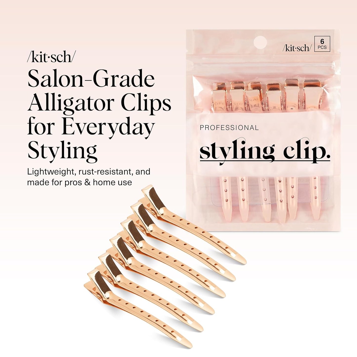 Kitsch_Professional_Alligator_Clips_for_Hair_Styling_–_3.5"_Aluminum_Hair_Sectioning_Clips_for_Salon_&_Makeup_Application_|_Ideal_Gifts_for_Women_–_Rose_Gold,_6_Pcs