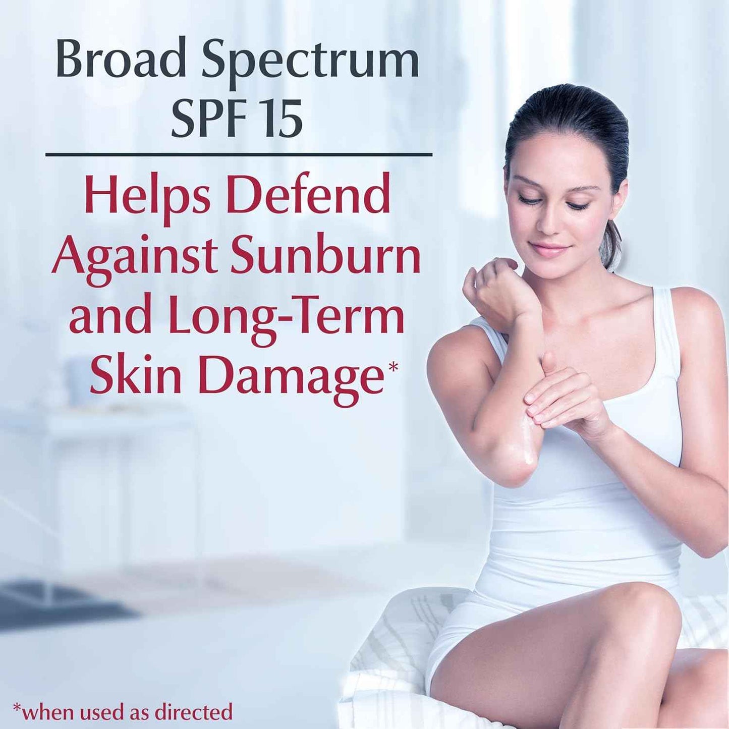 Eucerin Daily Hydration Lotion with SPF 15 - Broad Spectrum Body Lotion for Dry Skin