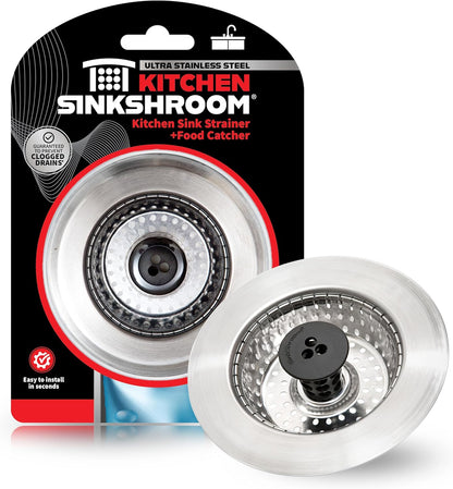 Kitchen_SinkShroom_Revolutionary_Clog-Free_Stainless_Steel_Sink_Strainer,_Chrome_gray
