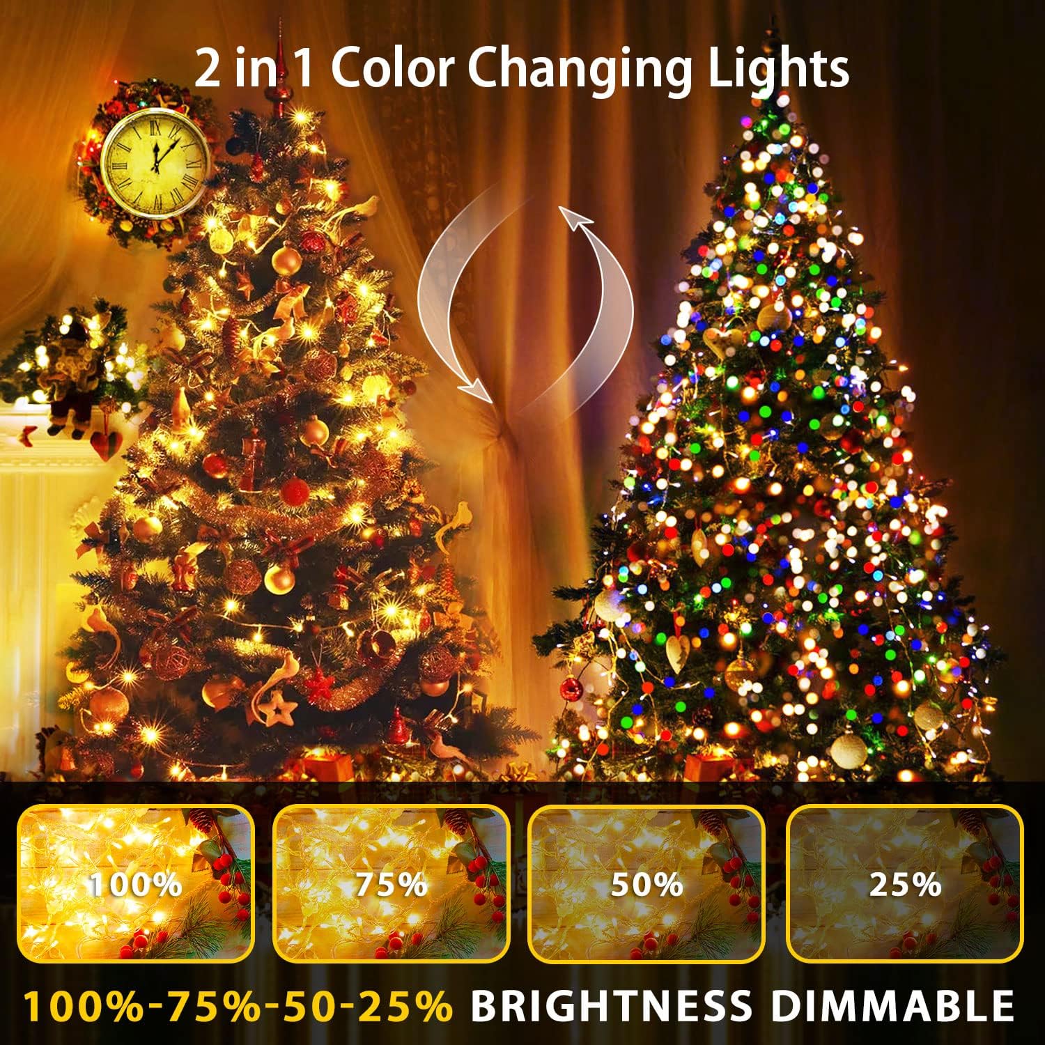 JMEXSUSS_200_LED_Christmas_String_Lights_Outdoor_Waterproof,_66ft_Color_Changing_String_Lights_Plug_in,_Warm_White_&_Multicolor_Christmas_Lights_for_Trees_Yard_Wedding_Xmas_Party