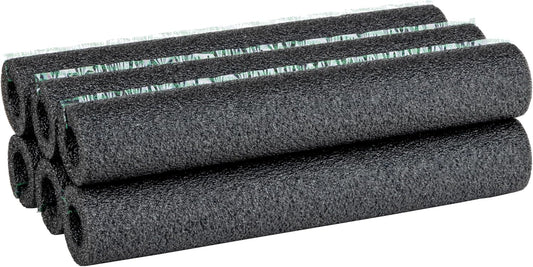 Duck_Brand_Foam_Pipe_Covers,_Pipe_Insulation_Foam_Tubes_for_Hot_and_Cold_Water_Pipes,_Pre_Slit_and_Self_Sealing_Adhesive_Edge,_0.75_in._x_1_Ft.,_6_Sticks_Per_Package,_6_Feet_Total,_Black