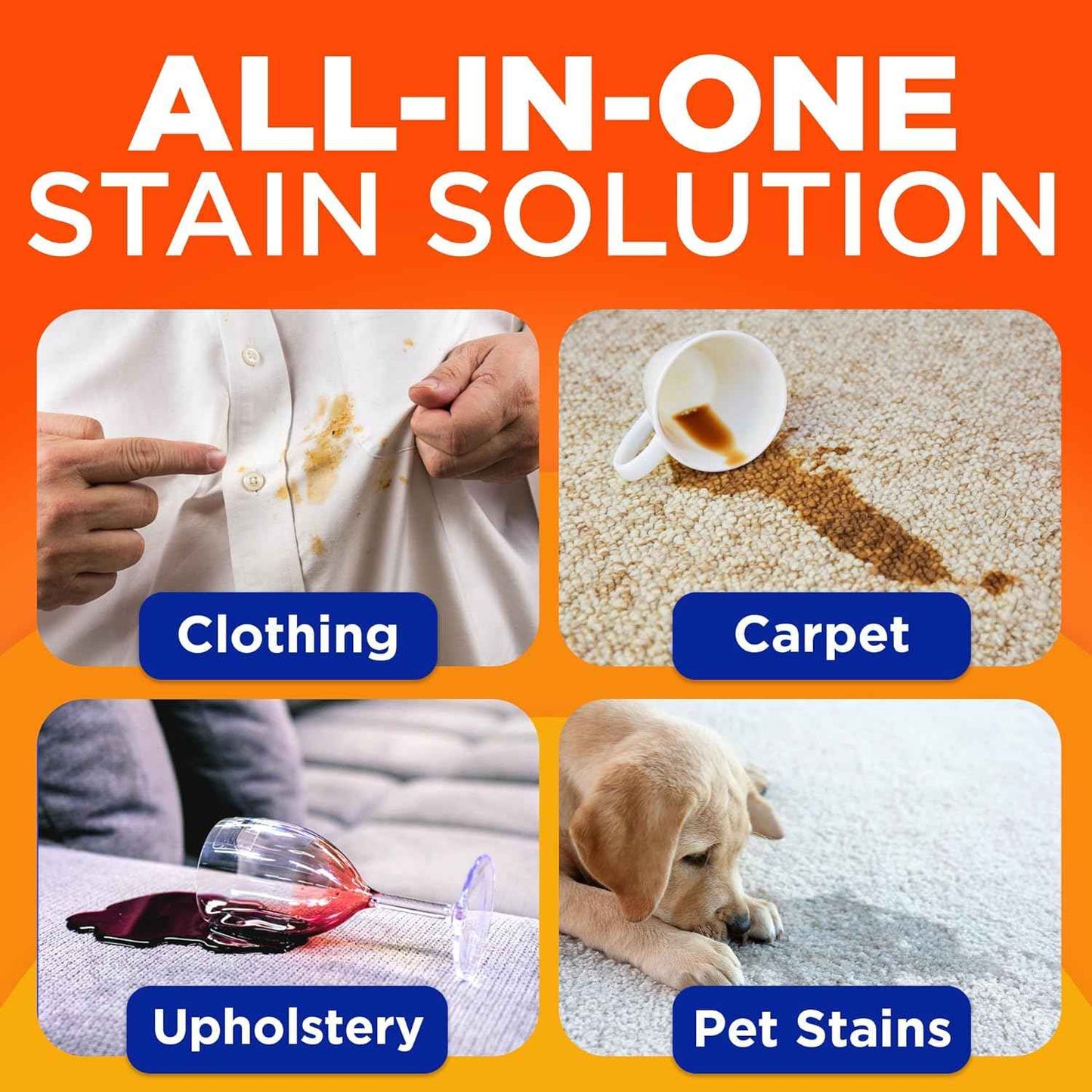 Tide Laundry Stain Remover with Oxi, Rescue Clothes, Upholstery, Carpet and more from Tough Stains, Stain Treater