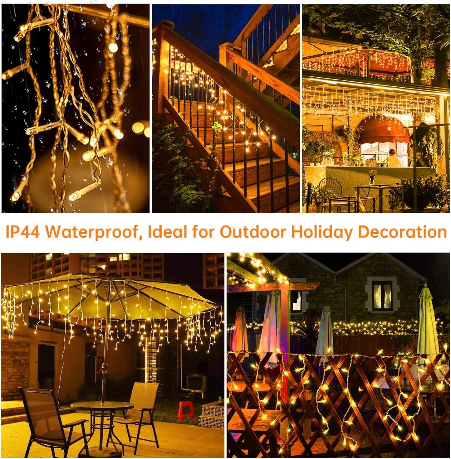 Blingstar_Icicle_Lights_Christmas_Lights_Outdoor_49.2_Ft_440_LED_Extendable_Dripping_Lights_8_Modes_Warm_White_Icecycle_String_Lights_Cascade_for_Indoor_Outside_Xmas_Holiday_House_Decor,_Clear_Wire