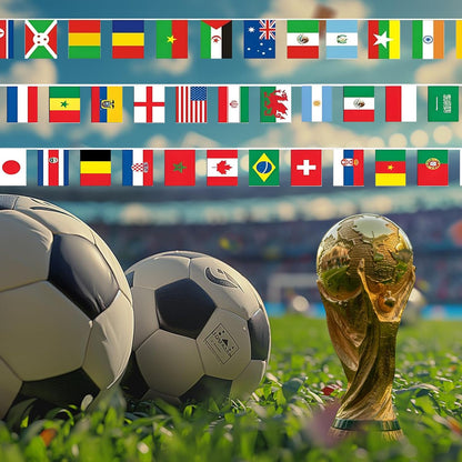 100_Countries_String_Flag,95FT_International_Flags_Bunting_Banner,World_Flag_for_Theme_Party,Bars,School,Garden,Sports_Game_Events,Grand_Opening,Classroom,Sports_Clubs