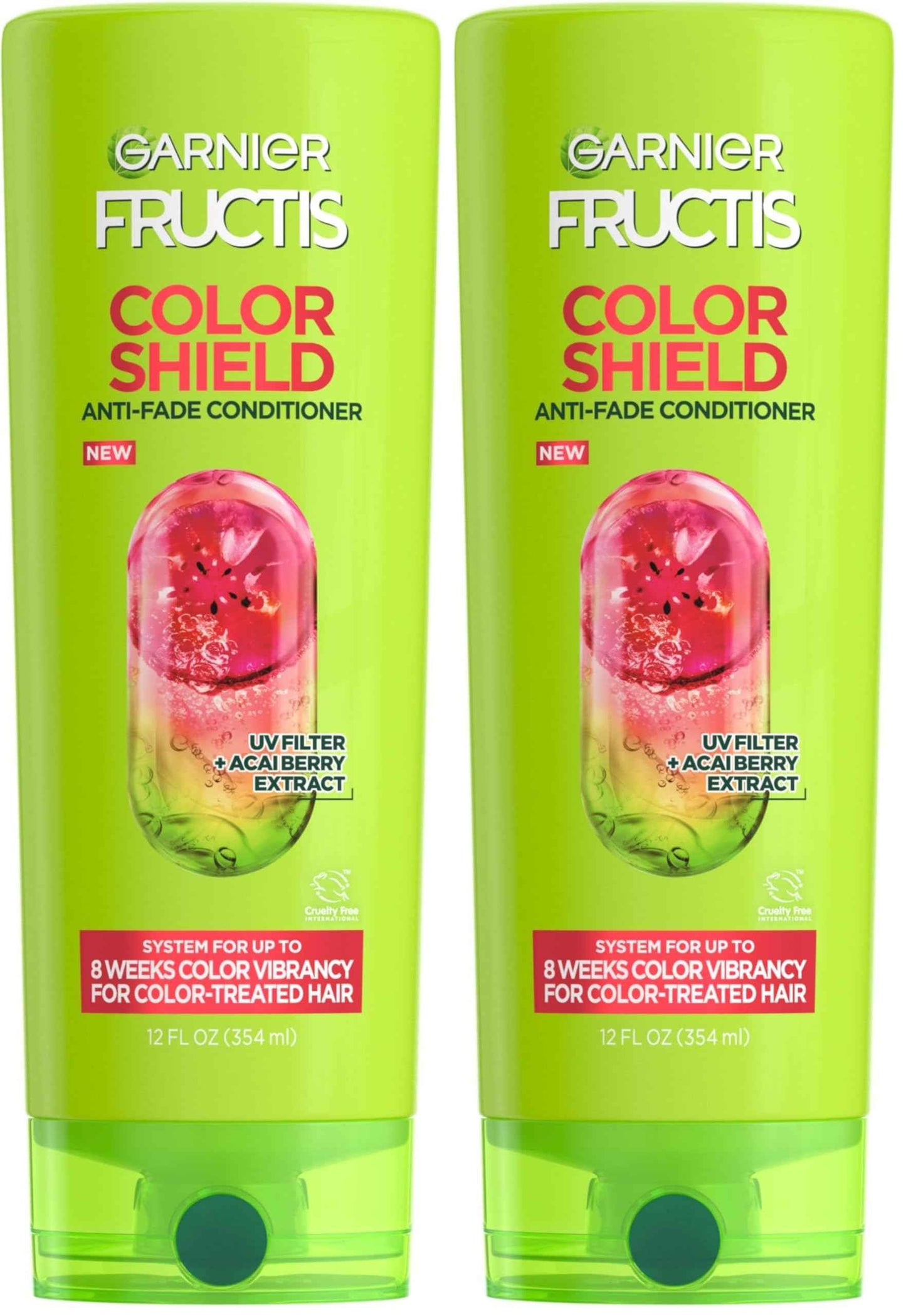 Garnier Fructis Color Shield Anti-Fade Conditioner for Color Treated Hair, 12 Fl Oz