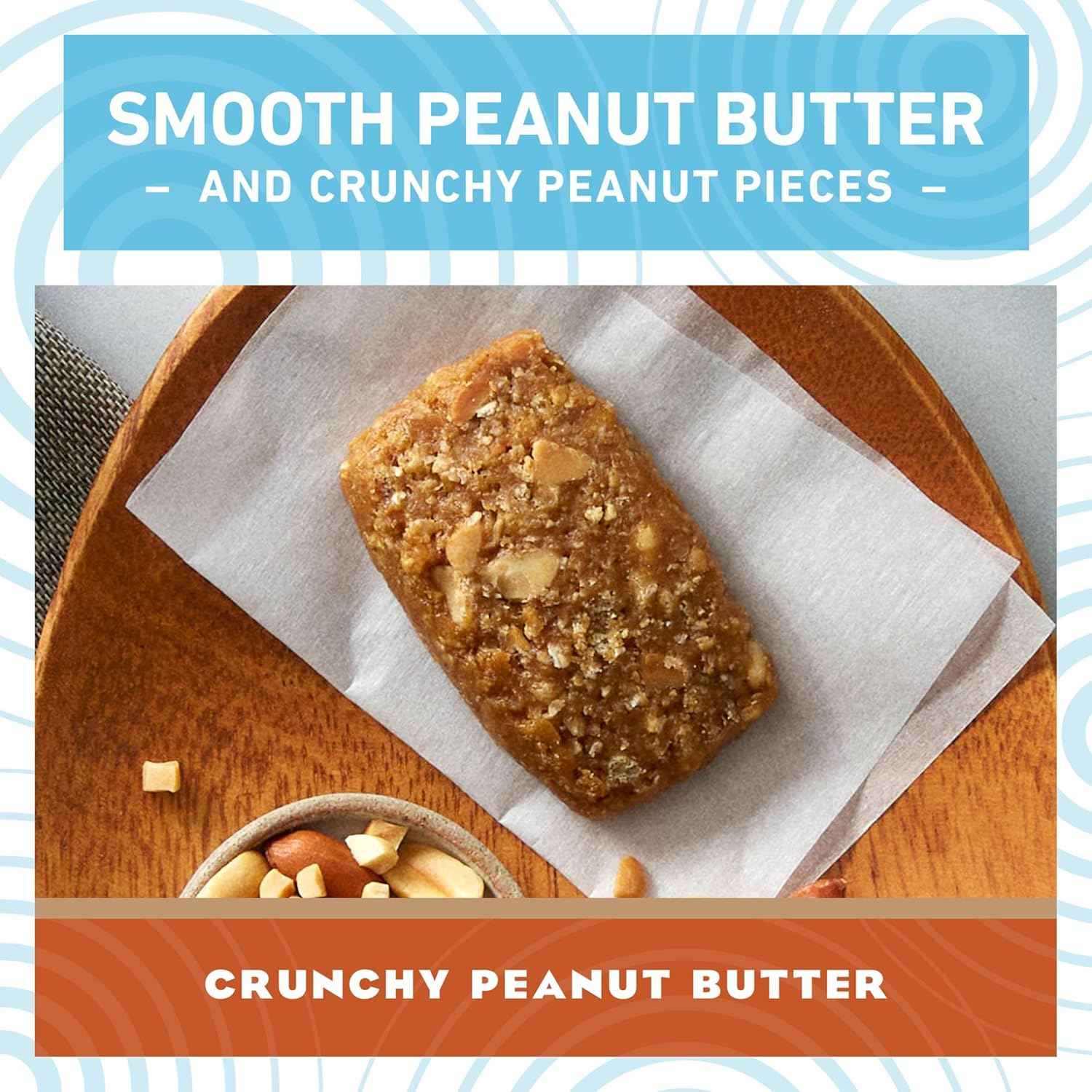 CLIF BAR Minis - Crunchy Peanut Butter - Made with Organic Oats - 5g Protein - Non-GMO - Plant Based - Snack-Size Energy Bars - 0.99 oz