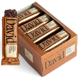 David Bronze High Protein Bars - 0g of Sugar, Low Carb, Gluten Free - 20g of Protein, 150 Calories - On-The-Go Snack, Pack of 12