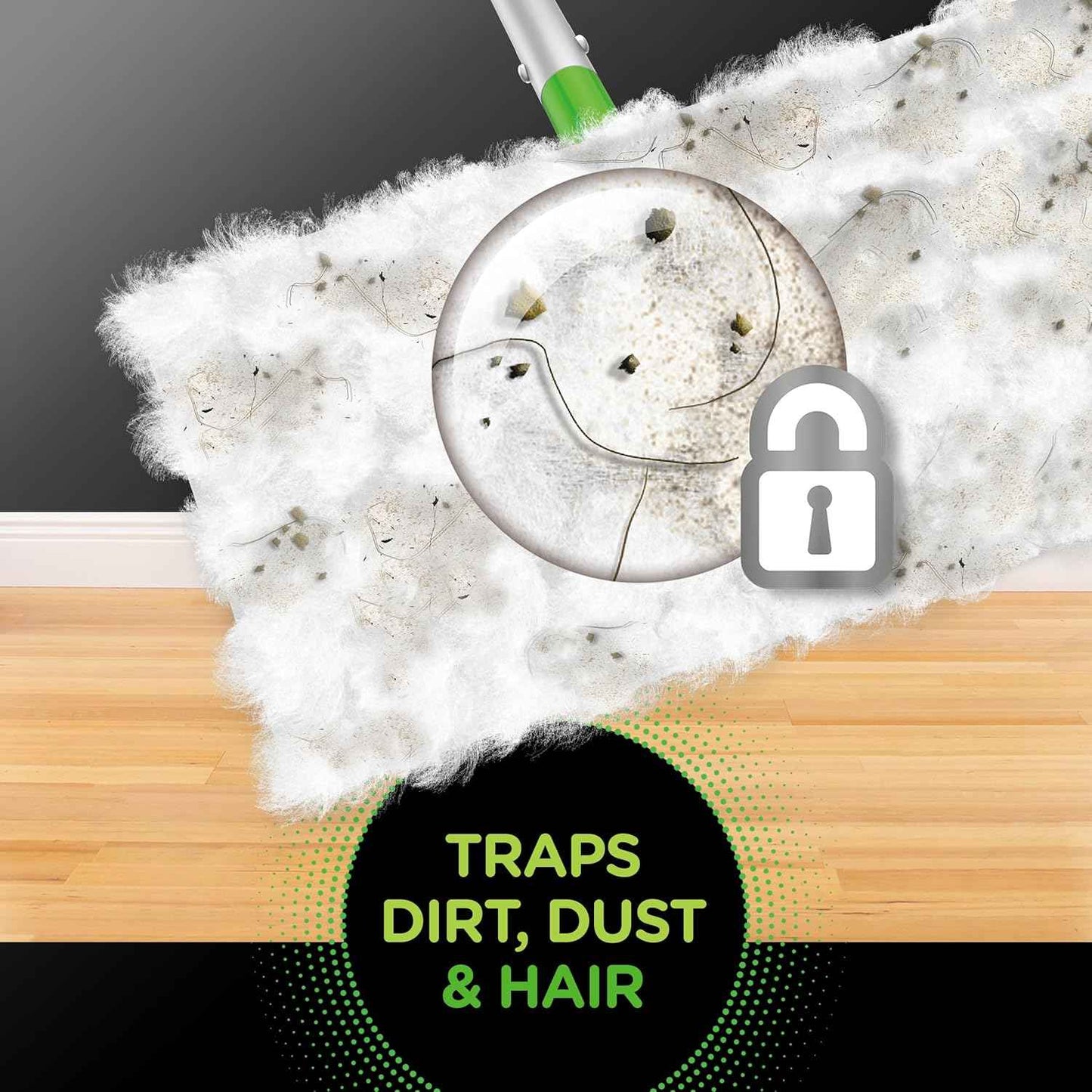 Swiffer Sweeper Heavy Duty Dry Multi-Surface Cloth Refills for Floor Sweeping and Cleaning, Unscented