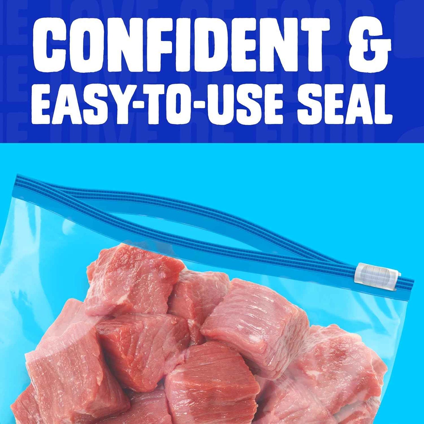 Ziploc Quart Food Storage Freezer Slider Bags, Power Shield Technology for More Durability