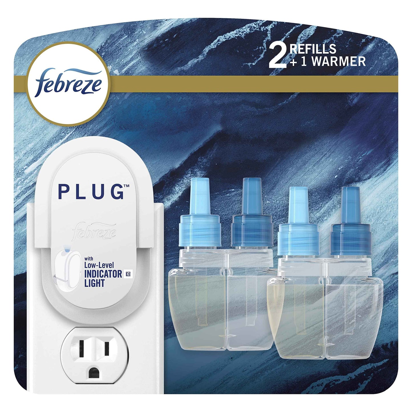 Febreze Odor-Fighting Fade Defy PLUG Air Freshener Refill