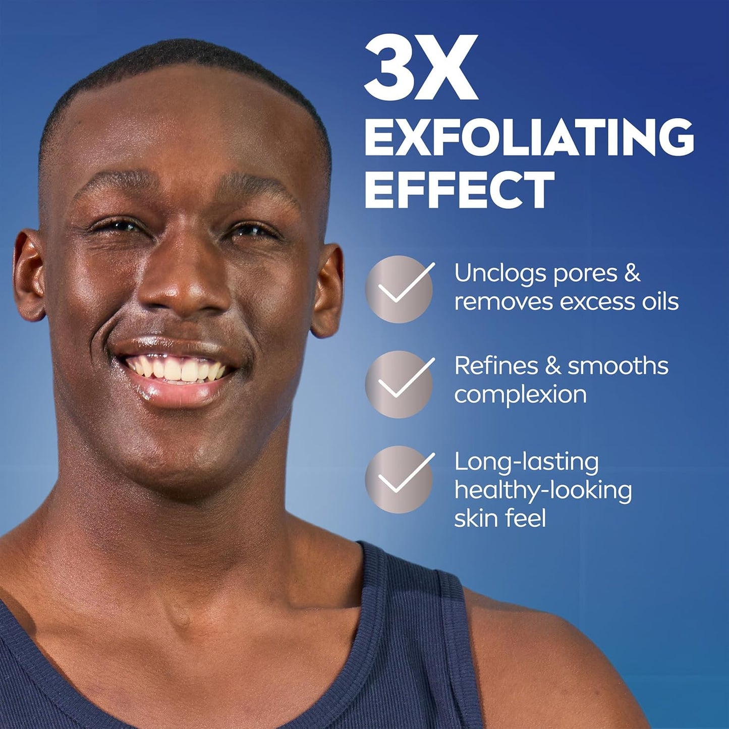 NIVEA_MEN_Maximum_Hydration_Face_Scrub_with_Provitamin_B5_and_Aloe_Vera,_Exfoliating_Face_Wash_Deeply_Cleanses_to_Unclog_Pores,_4.4_Oz_Tube,_Pack_of_3