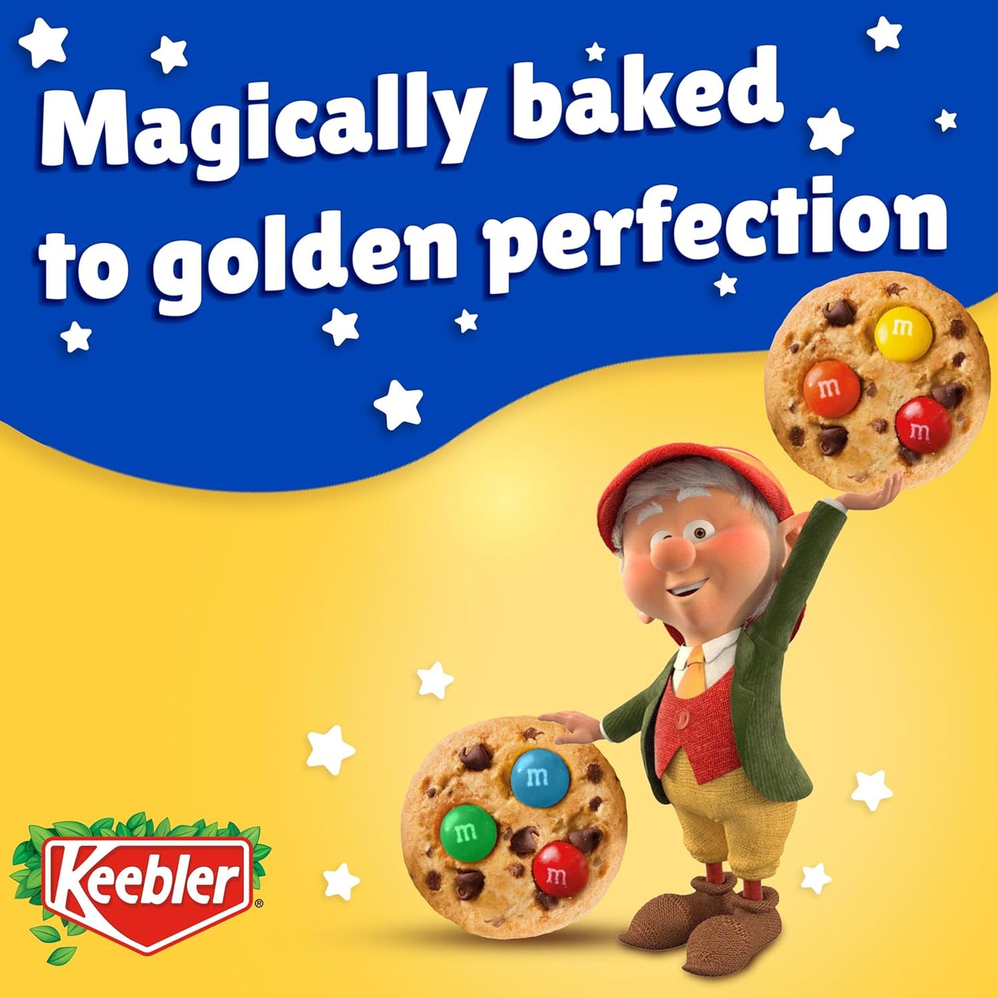 Keebler_Chips_Deluxe_Cookies_Rainbow_with_M&M's_Chocolate_Candies,_14.6_Oz._(Pack_of_1)