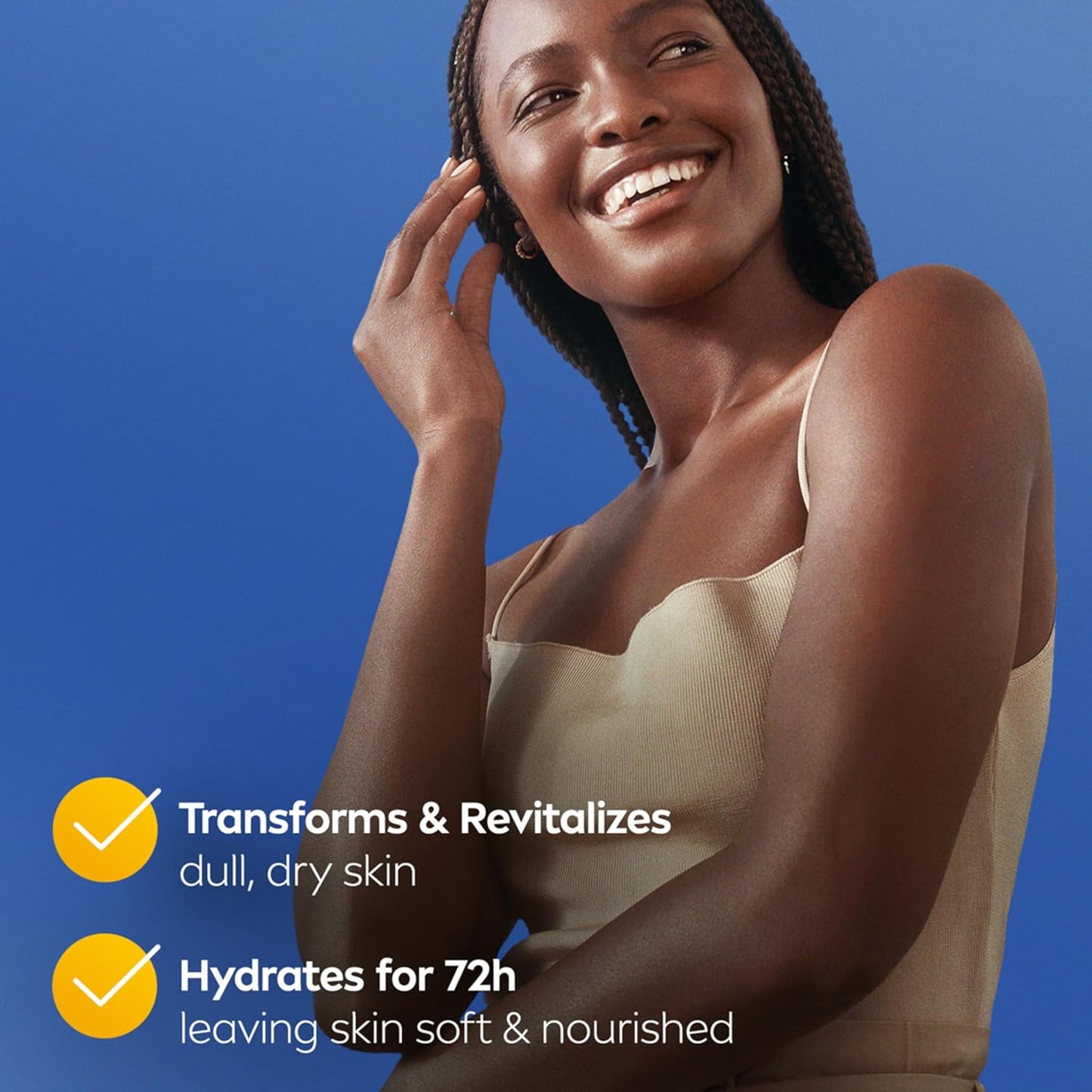 NIVEA_Skin_Firming_Melanin_Beauty_&_Hydration_Body_Lotion_with_Q10_and_Argan_Oil,_Firmer_Skin_in_as_Little_As_Seven_Days,_16.9_Fl_Oz_Pump_Bottle