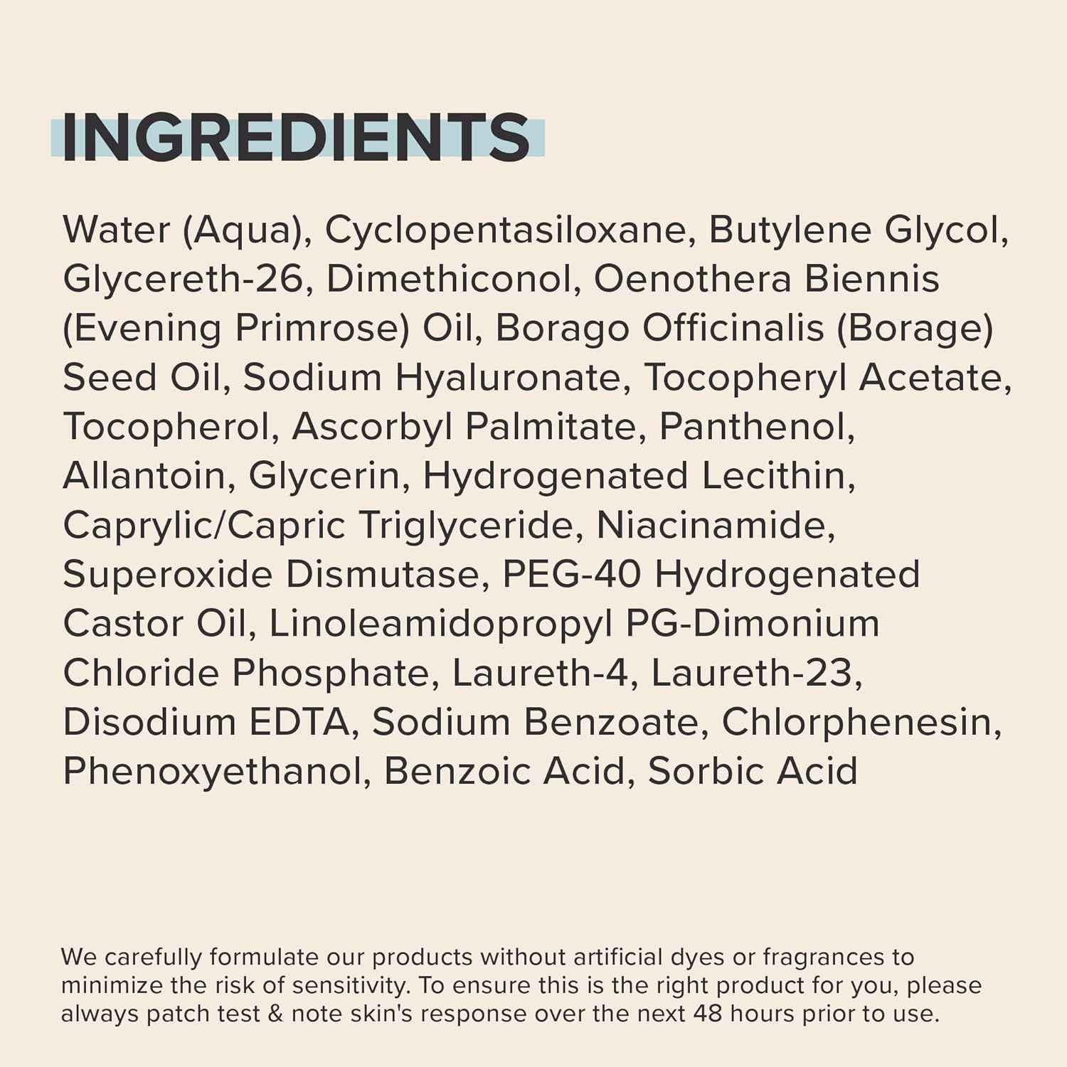 Paula's Choice Skin Recovery Calming Face Toner, Toner for Face with Hyaluronic Acid, Vitamin E & Primrose, Hydrates, Replenishes & Soothes Skin, Dry & Sensitive Skin, Frangrance Free, 6.4oz