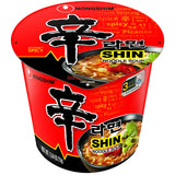 Nongshim Ramen Noodles, Gourmet Instant cup, Premium Microwavable Noodle Soup, Neoguri Spicy Seafood, 2.64 Ounce (Pack of 6)