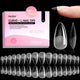 0-0-2-Almond Medium 640pcs (Curve-EX Nail Tips)