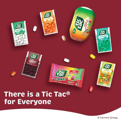 Tic Tac Dr Pepper, Pocket-sized Mints, Dr Pepper Flavored On-the-Go Refreshment, 12 pack, 1.7 oz Each
