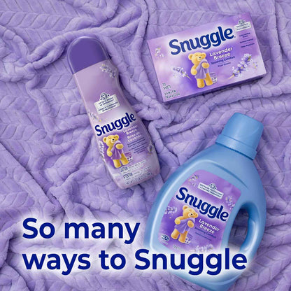 Snuggle Fabric Softener Dryer Sheets, Lavender Breeze Soothing Comfort, 230 Ct, Long-Lasting Fresh & Clean Scent, Softens Fabric, Reduces Static, Fights Wrinkles, Helps Repel Lint & Pet Hair, HE Safe