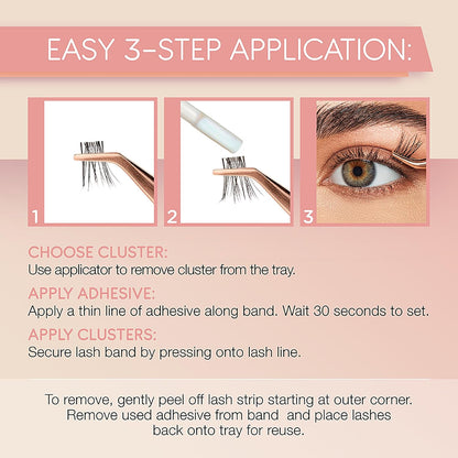 Ardell_Naked_Clusters_437_–_Lightweight_Human_Hair_Natural_Cluster_Lashes_with_Invisiband,_Mixed_Length_8–14_mm,_DIY_Lash_Extensions,_50_Lash_Clusters