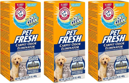 Arm & Hammer Pet Fresh Carpet Odor Eliminator Plus Oxi Clean Dirt Fighters, 48.9 Ounce