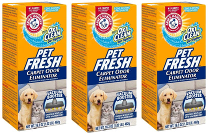 Arm & Hammer Pet Fresh Carpet Odor Eliminator Plus Oxi Clean Dirt Fighters, 48.9 Ounce
