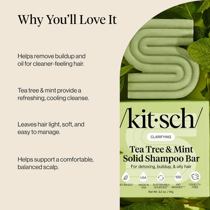 Kitsch_Clarifying_Tea_Tree_&_Mint_Shampoo_Bar_-_Tea_Tree_Shampoo_for_Build-Up_Removal_-_Hair_Shampoo_for_Women_and_Men_for_Scalp_&_Oil_Control_-_Vegan_Hair_Care_-_Made_in_USA,_3.2_oz