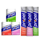 Propel Electrolyte Enhanced Water Drink Mix Powder Packets, Grape Variety Pack, Zero Calorie & Zero Sugar Hydration with Electrolytes and Vitamins C & E (30 Packets)