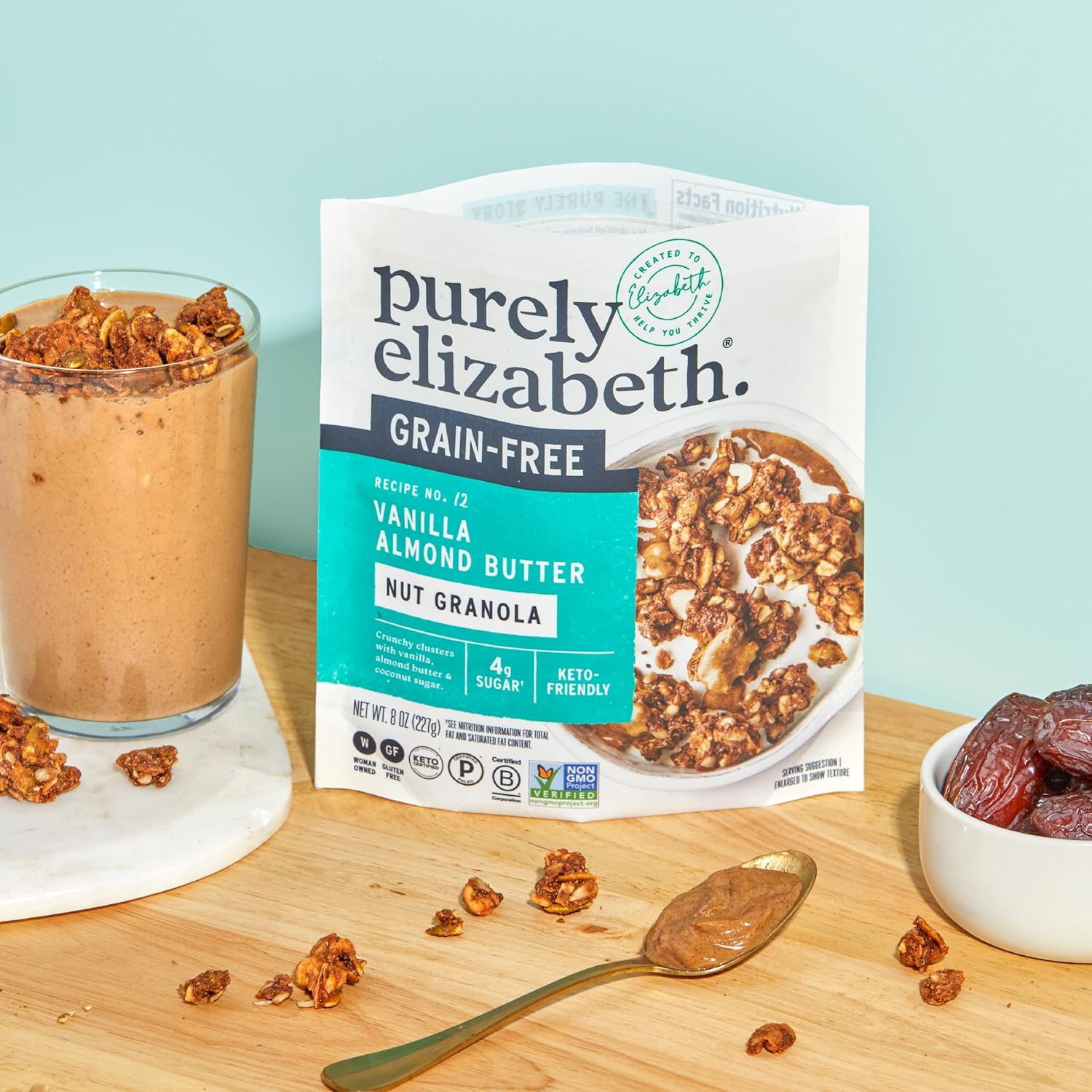 Purely_Elizabeth,_Vanilla_Almond_Butter,_Keto_Granola_with_MCT_Oil,_Grain-Free_(3_Ct,_8oz_Bags)