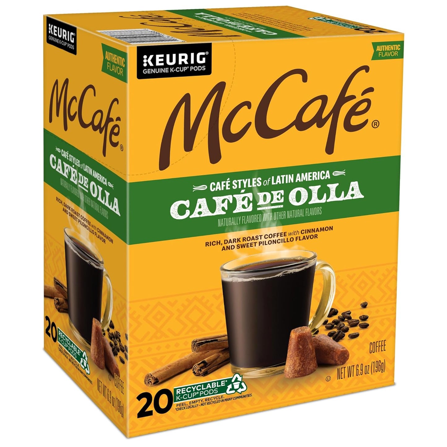 McCafe_Cafe_Styles_of_Latin_America_Cafe_de_Olla,_Keurig_Single_Serve_K-Cup_Coffee_Pods,_20_Count