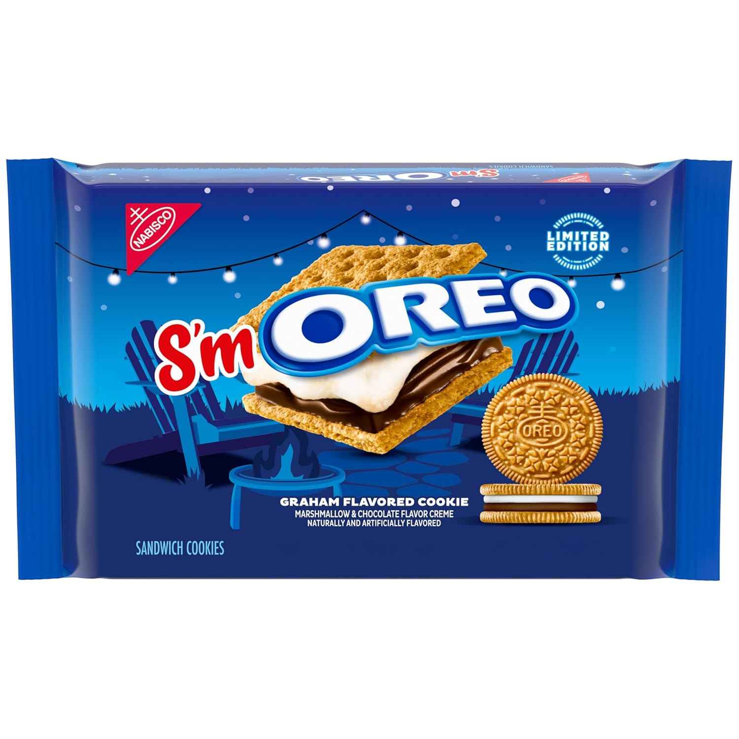 OREO S'mOREO Sandwich Cookies, Limited Edition