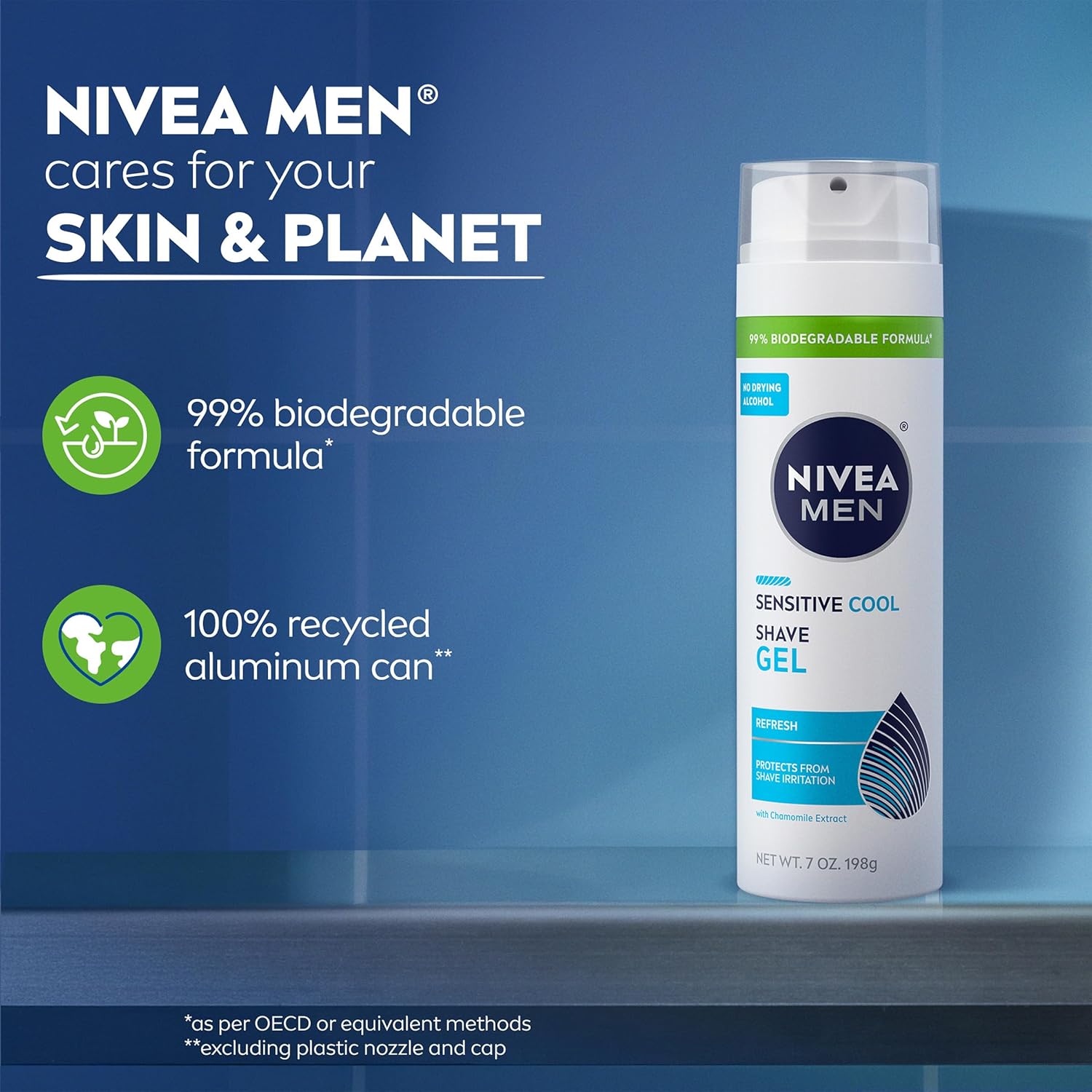NIVEA_MEN_Sensitive_Cool_Shave_Gel_for_Sensitive_Skin,_Alcohol_Free_Shaving_Gel_with_Chamomile_Extract,_7_Oz_Can,_Pack_of_3