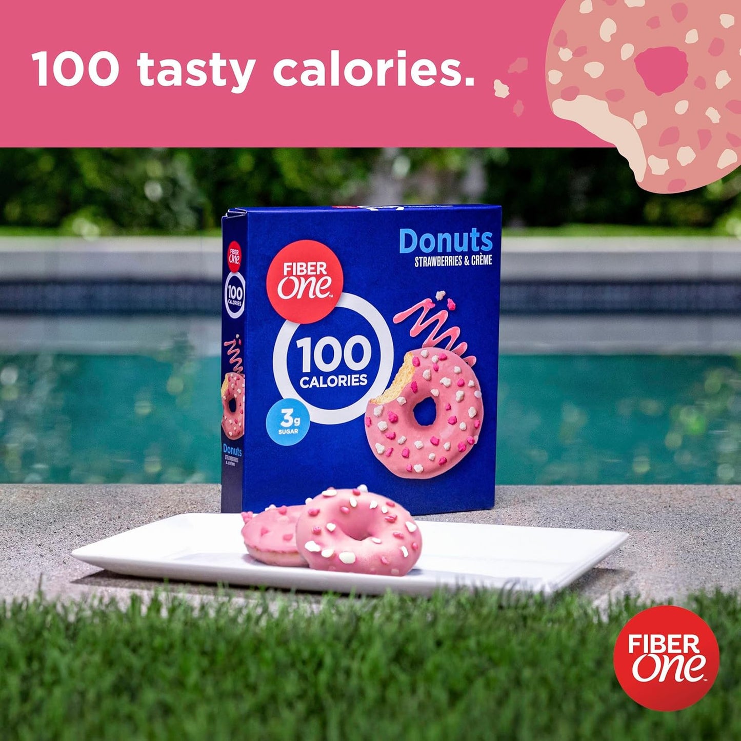 Fiber_One_100_Calorie_Donuts,_Strawberries_and_Creme,_3g_Sugar,_4_Ct,_3.28_oz