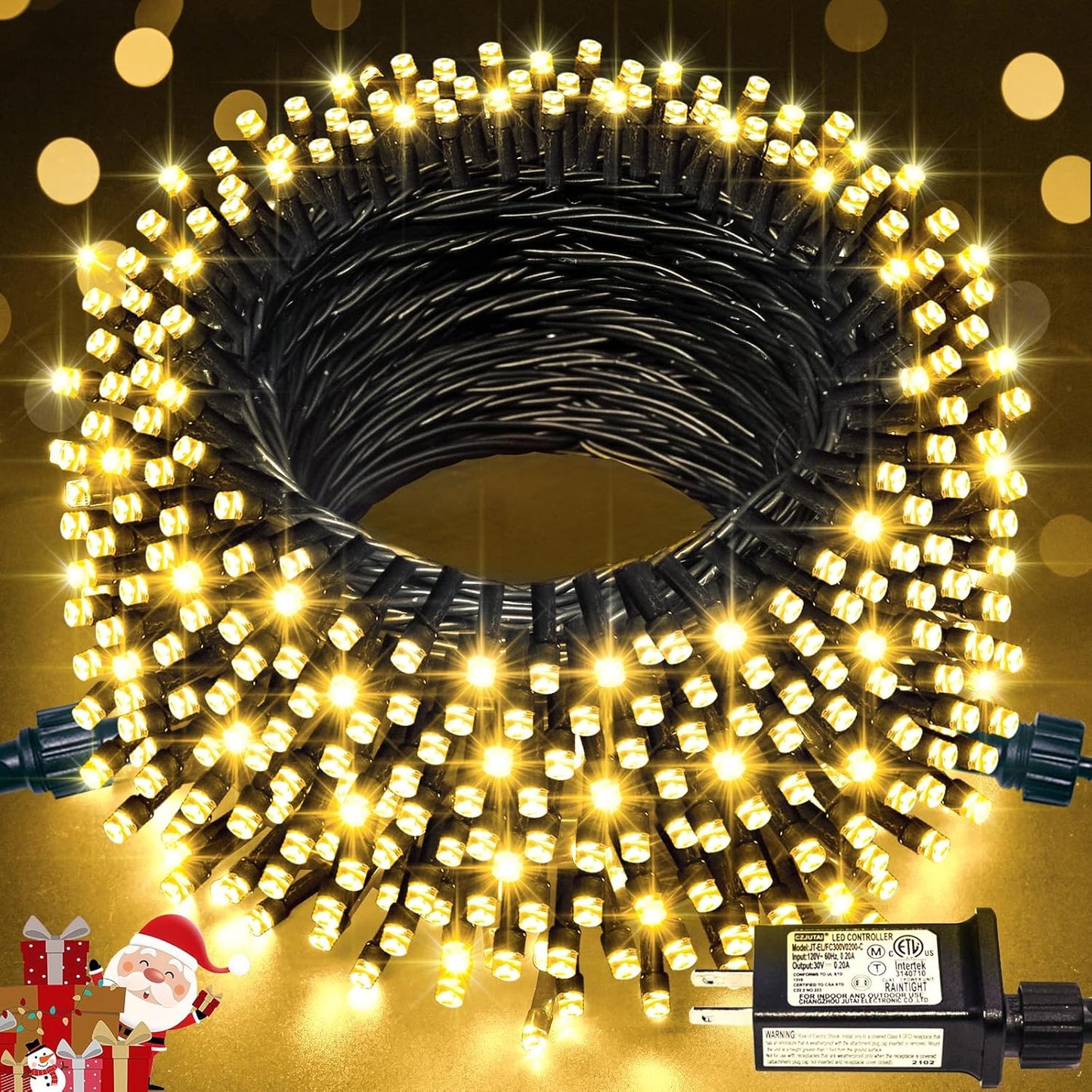 JMEXSUSS_66ft_200_LED_Christmas_Lights_Outdoor,_Warm_White_Christmas_Tree_Lights_Indoor_Plug_in,_8_Modes_Twinkle_String_Light_for_Outside_Bedroom_Wedding_Party_Classroom_Dorm_Ceiling_Home_Decorations
