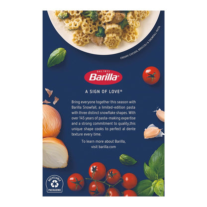 Barilla,_Limited_Edition_Snowfall_Pasta,_12_Ounce