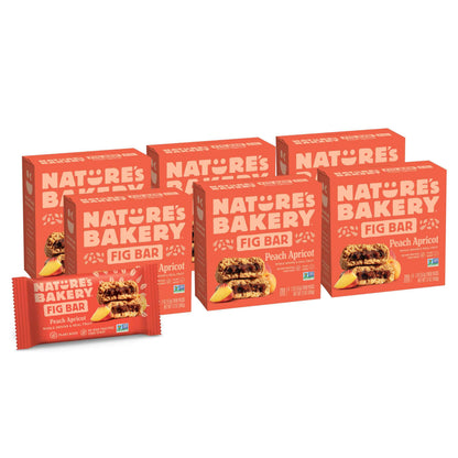 Nature's Bakery Whole Wheat Fig Bars, Real Fruit, Vegan, Non-GMO, Snack bar