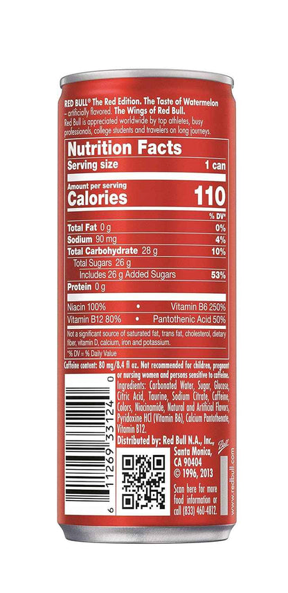 Red Bull Energy Drink Variety Pack, Red Edition, Amber Edition and Yellow Edition Energy Drinks, 8.4 Fl Oz, 24 Cans