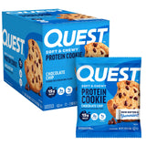 Quest Nutrition Protein Cookie, 15g Protein, 1g Sugar, 2g Net Carbs, Keto Friendly, High Protein, Low Carb; 12 Count