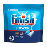 Finish Power Dishwasher Pods, No Pre-Rinse Dishwasher Detergent Soap For Deep Clean & Shine with Degreasing Power, Fresh Scent