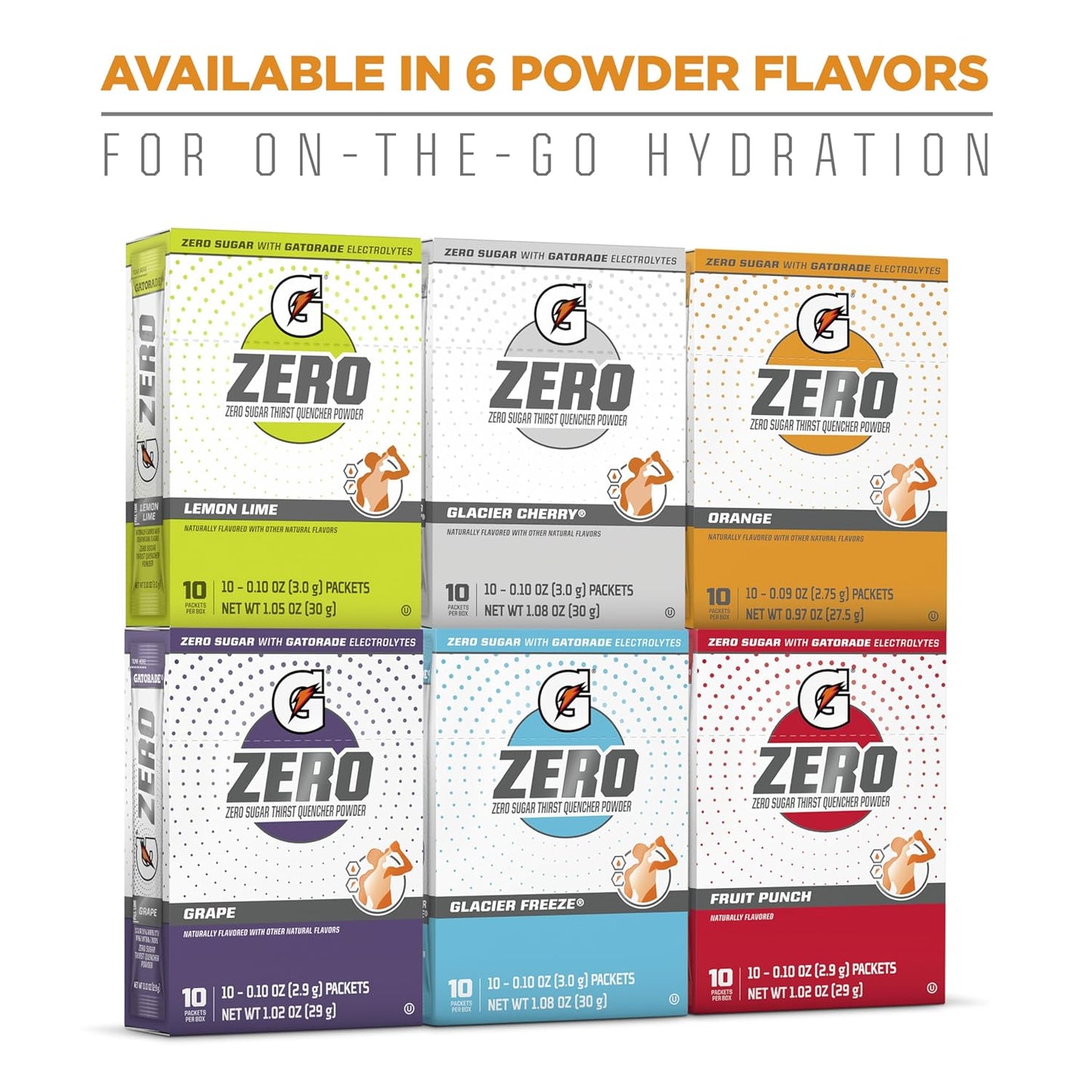Gatorade_G_Zero_Sports_Drink_Mix_Powder_Packets,_3_Flavor_Classic_Variety_Pack,_Electrolyte_Powder_Drink_Mix_for_Hydration,_Zero_Sugar,_Total_30_Packets
