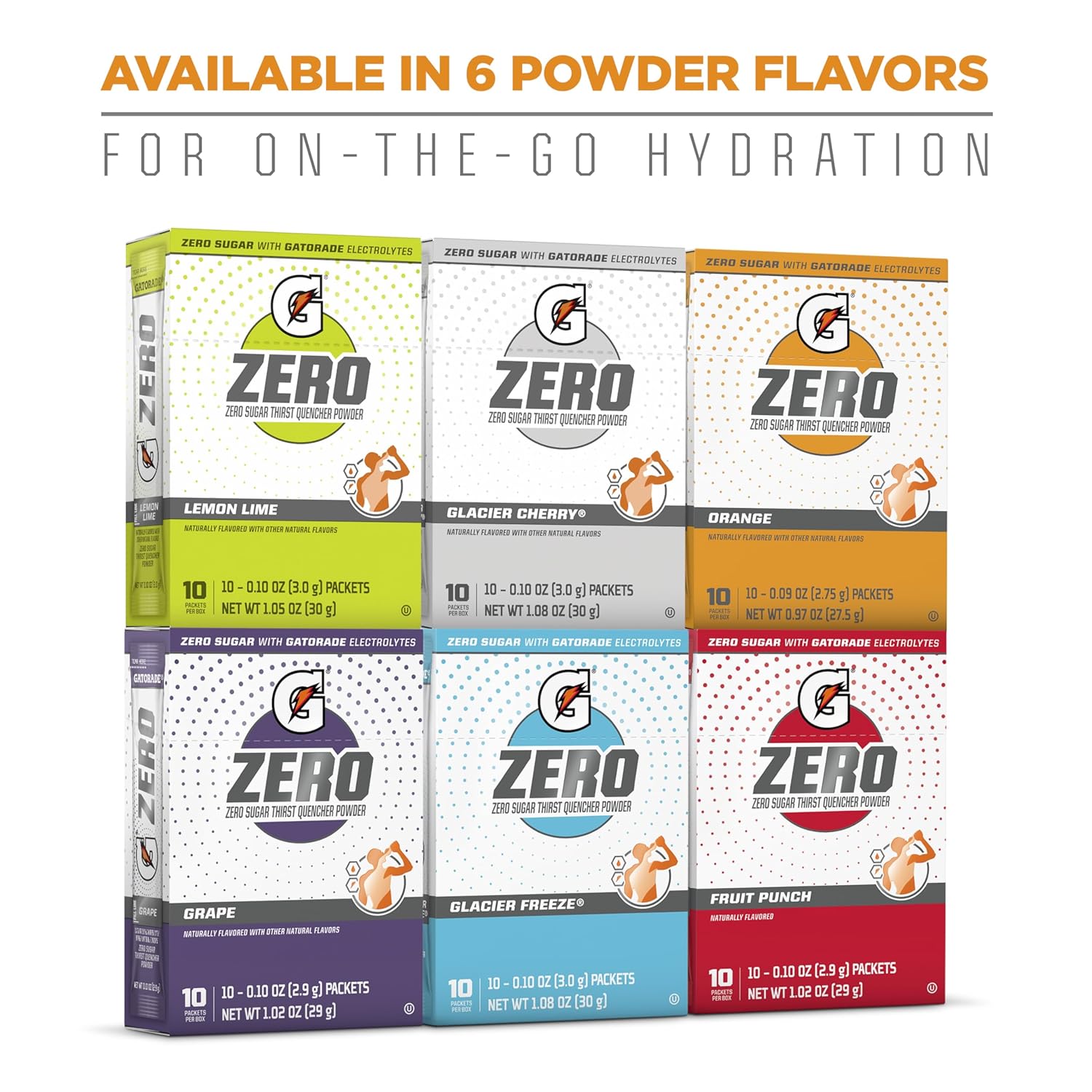 Gatorade_G_Zero_Sports_Drink_Mix_Powder_Packets,_3_Flavor_Classic_Variety_Pack,_Electrolyte_Powder_Drink_Mix_for_Hydration,_Zero_Sugar,_Total_30_Packets
