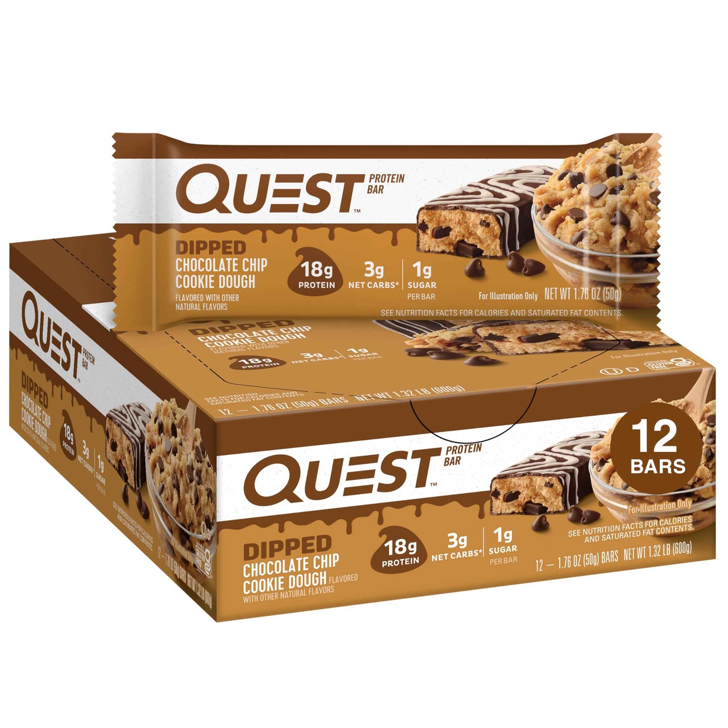 Quest Nutrition Ultimate Variety Pack Protein Bars, High Protein, Low Carb, Gluten Free, Keto Friendly