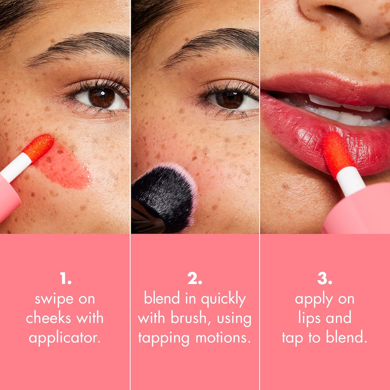 e.l.f._Sheer_For_It_Blush_Tint,_Multi-Use,_Long-Lasting_Lip_&_Cheek_Makeup,_Creates_A_Natural_Flush_Finish,_Vegan_&_Cruelty-Free,_Left_On_Red