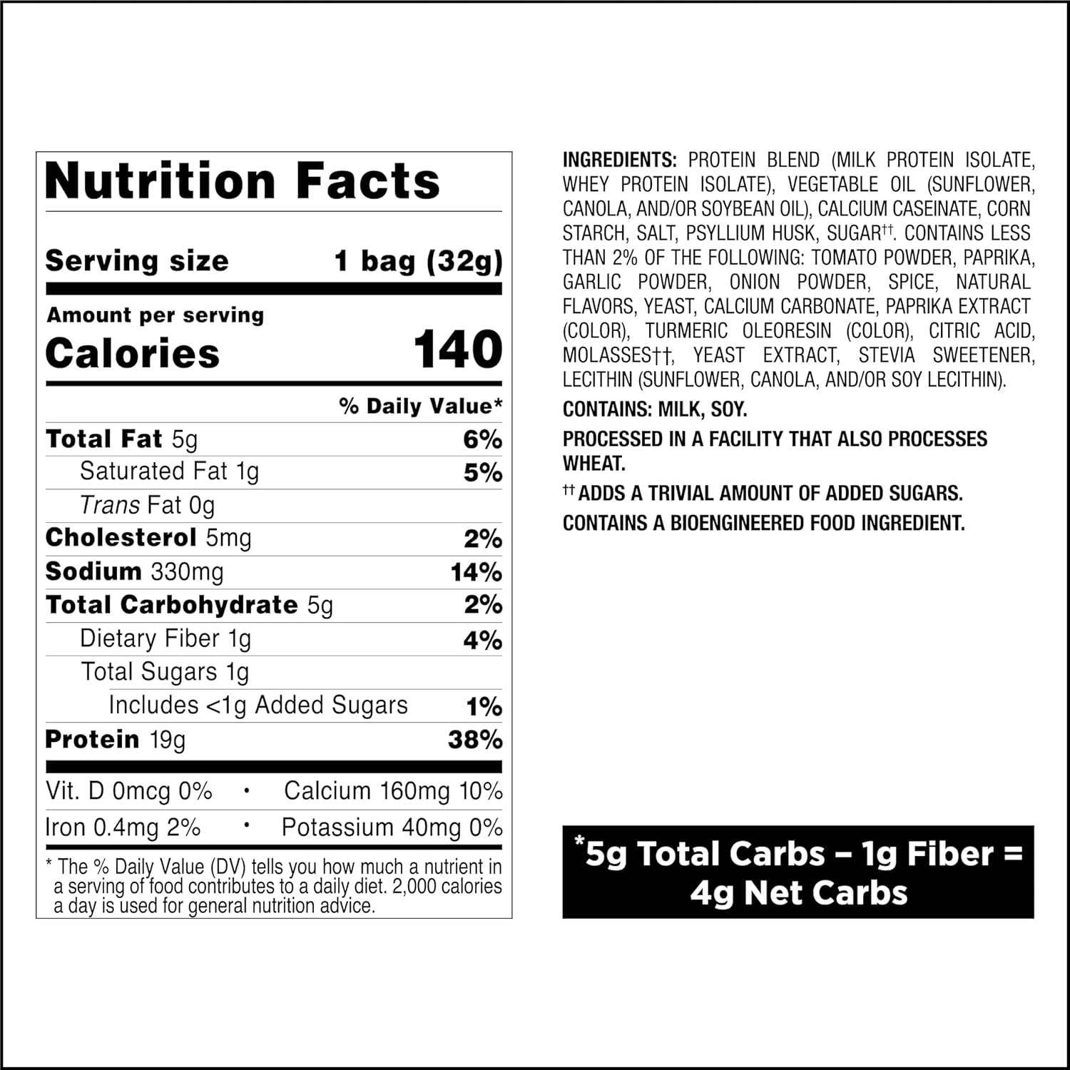 Quest Nutrition Protein Chips Variety Pack High Protein, Low Carb, 1.1 oz