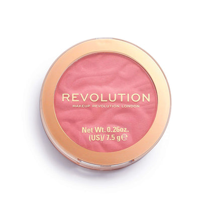 Revolution, Blusher Reloaded, Pressed Powder Face Blusher, Highly Pigmented &amp;amp; Long Lasting Formula, Pink Lady, 0.26 oz