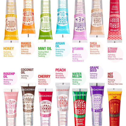 Ruby_Kisses_Broadway_Vita-Lip_Clear_Lip_Gloss_(3_Pack_Mango_Butter,_Rosehip,_Coconut_Oil),_Ultra-Hydrating_&_Soothing_Formula_with_Vitamin_Oils,_High-Shine_Non-Sticky_Finish,_Healing_Lip_Balm