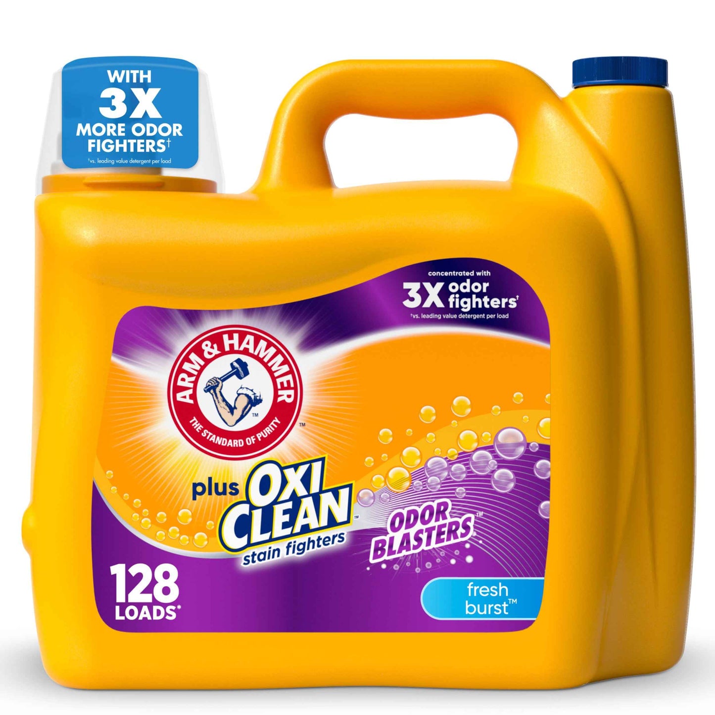ARM & HAMMER Plus OxiClean Odor Blasters, Liquid Laundry Detergent