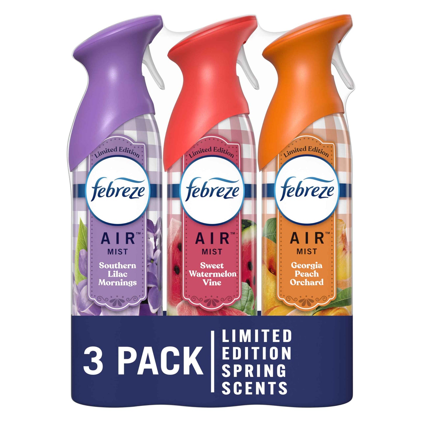 Febreze Air Mist, Air Freshener, Odor Fighting Room Spray, Deodorizer for Home Bathroom Kitchen Office Apartment,  Warm Ocean Breeze, Summer Golden Hour Variety Pack