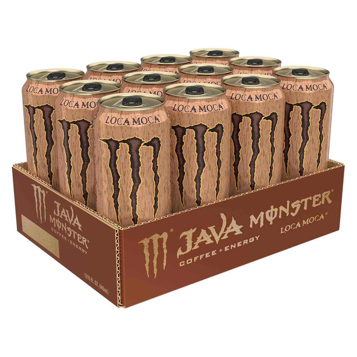 Java Monster, Coffee + Energy Drink, 15 Ounce