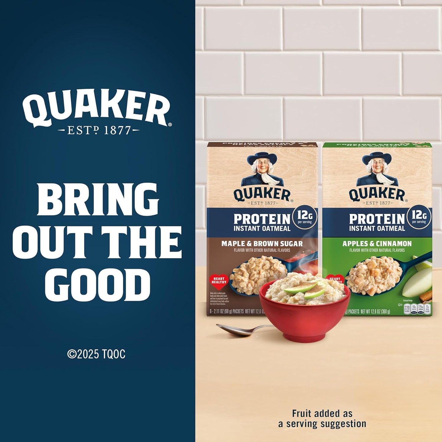 Quaker_Protein_Instant_Oatmeal,_Apple_Cinnamon,_12g_Protein_per_Serving,_Whole_Grains,_No_Artificial_Flavors,_No_Added_Colors,_2.11_oz_Packets,_(6_Pack)